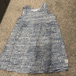 MEC Blue and White Sleeveless Sundress